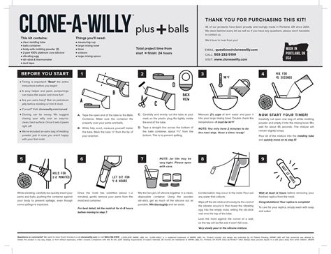 clone a willy instructions|CLone a willy instructions